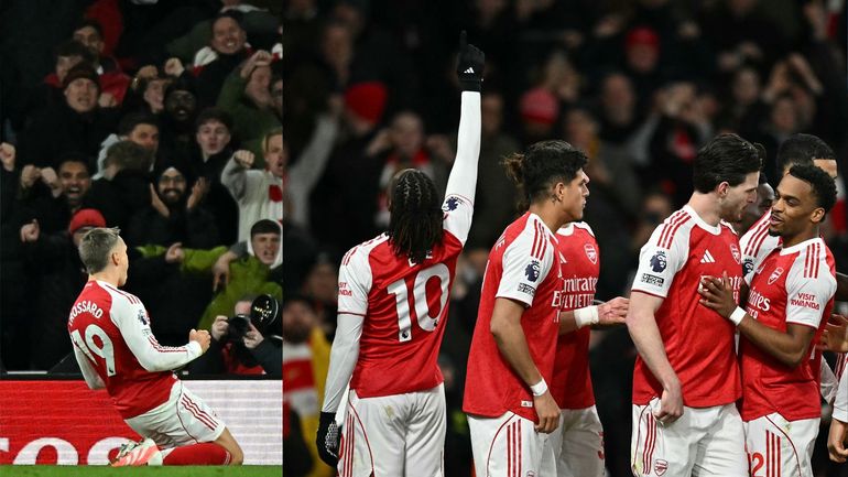 Trossard décisif et Eze voit triple : Arsenal déroule contre Tottenham malgré un bijou de Richarlison