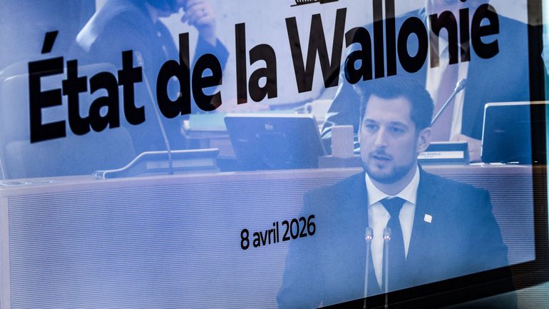 «La tâche est rude, elle sera longue», explique le Ministre-Président wallon, Adrien Dolimont dans son discours sur l'état de la Wallonie