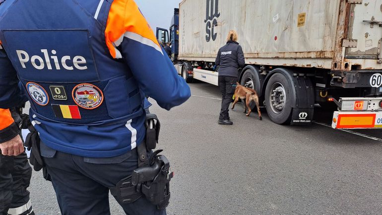 Lutte contre le trafic de drogue : opération de contrôle inédite au port de Liège