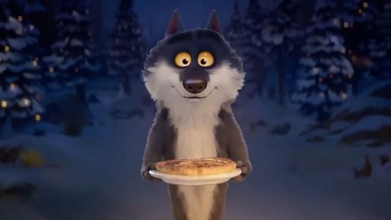 Un loup mal-aimé, héros d’une publicité française, séduit les internautes Un loup mal-aimé, héros d’une publicité française, séduit les internautes