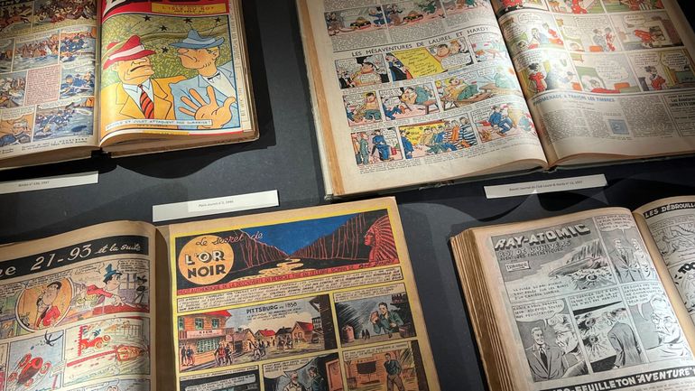 Au musée de la Bande Dessinée, la BD rétro se dévoile
