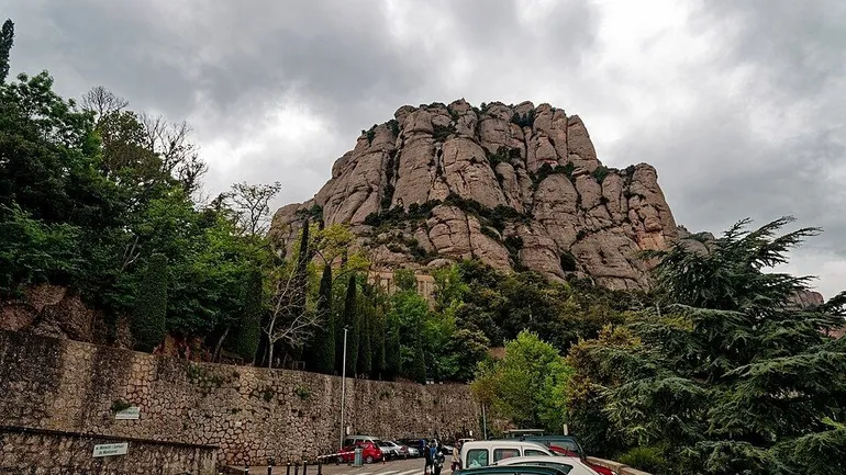 Face Ouest de Montserrat. Catalogne. 2011.