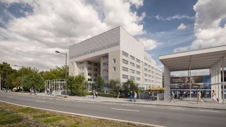 Deux ouvriers chutent d’un échafaudage sur le nouveau campus scolaire d'Ixelles