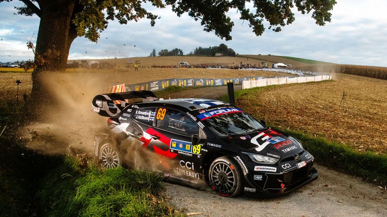 WRC Europe Centrale : duel au sommet entre Ogier et Rovanpera, séparés de 0.6 seconde, Hyundai à la traîne