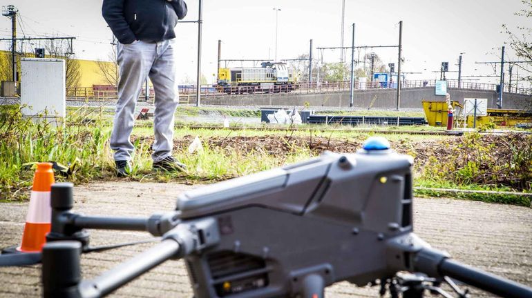 Infrabel poursuit le déploiement de drones pour gérer le réseau ferroviaire