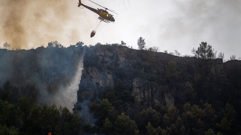 Incendie en Espagne : plusieurs communes de la région de Madrid et Tolède évacuées, une autre confinée