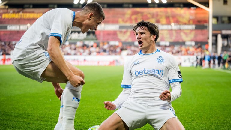 Des bourdes et du suspense : le Club Bruges tremble à Malines mais s’offre un 20e titre de champion de Belgique