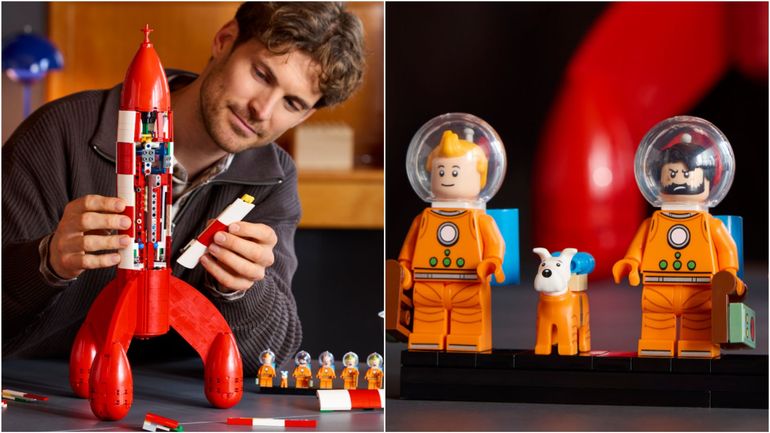 La fusée Tintin en briques LEGO, lancement réussi : comment le géant du jouet écrase la concurrence
