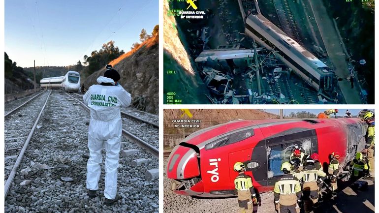 Collision mortelle entre deux TGV en Espagne : trois jours de deuil national pour une tragédie qui reste inexpliquée