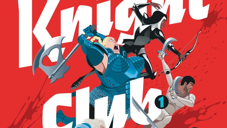 BD : Knight Club – hilarante et moyenâgeuse, la version revisitée des 7 mercenaires