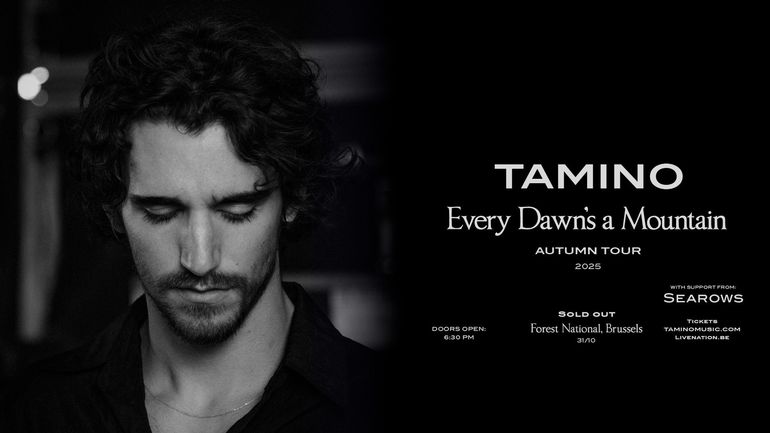 Vos places pour Tamino à Forest National le 31/10