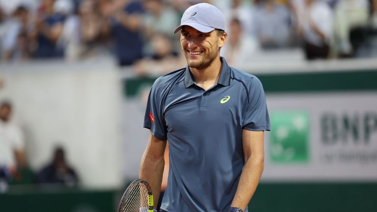 Classement ATP : Raphaël Collignon toque aux portes du top 5