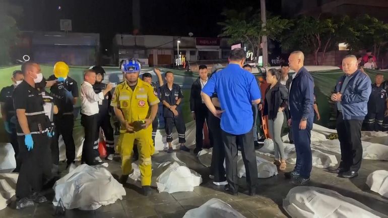 Au moins 27 morts dans l'incendie d'un bar à Bangkok, en Thaïlande