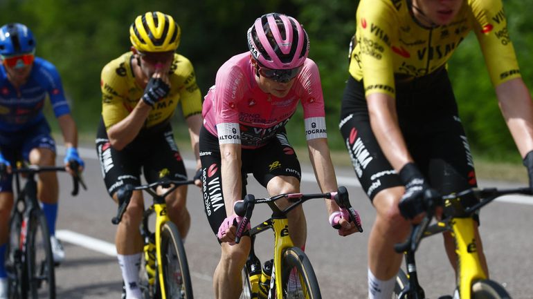 Direct commenté Giro 2026 : 5349 mètres de D + et 150,8 km à parcourir dans la 19e étape, l'étape pour Vingegaard ?