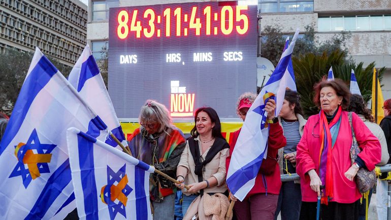 Otages israéliens à Gaza : 843 jours d'attente pour la libération de 251 personnes