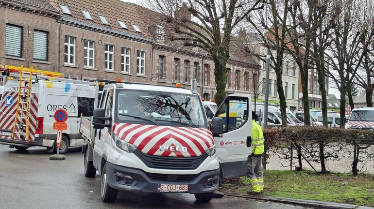 Coupure de gaz à Mons : une trentaine de techniciens de chez Fluvius à la rescousse de ceux d’Orès, Sibelga et Resa déjà présents