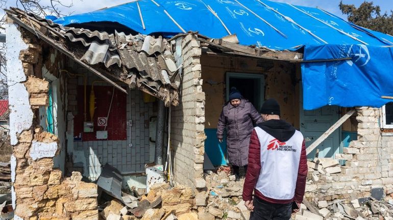 Guerre en Ukraine : la situation humanitaire s'est aggravée entre les hivers 2022 et 2026 constate MSF