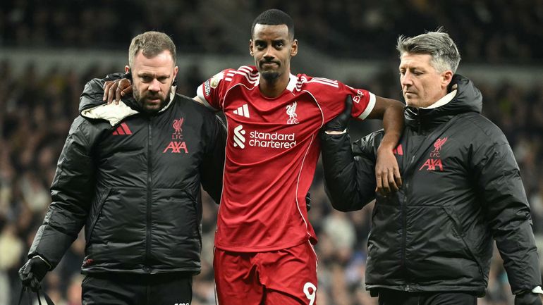 Nouvelle tuile pour Liverpool : Alexander Isak touché au péroné et absent au moins 2 mois