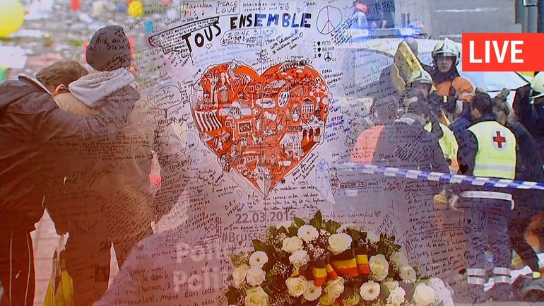 Direct vidéo - Suivez notre édition spéciale consacrée aux 10 ans des attentats de Bruxelles