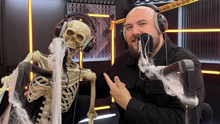 Halloween ? André Demarteau préfère déclencher des rires que des frissons