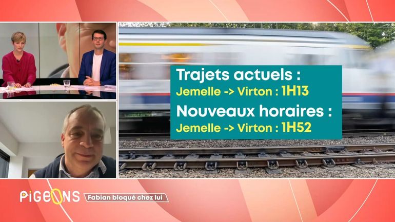 Nouveaux horaires de la SNCB : plus de trains… sauf pour Fabian
