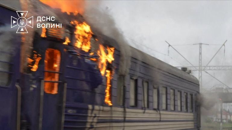 Un jour une carte : le train de l'Europe ciblé par les Russes