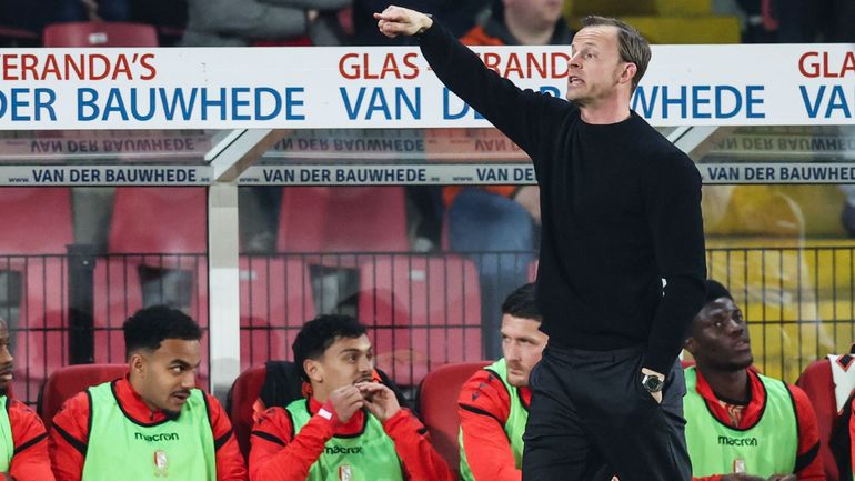 Vincent Euvrard après la victoire du Standard à Zulte Waregem : 