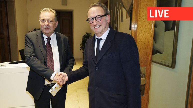 Direct - Gouvernement bruxellois : Rudi Vervoort a remis les clés de la Région à Boris Dilliès