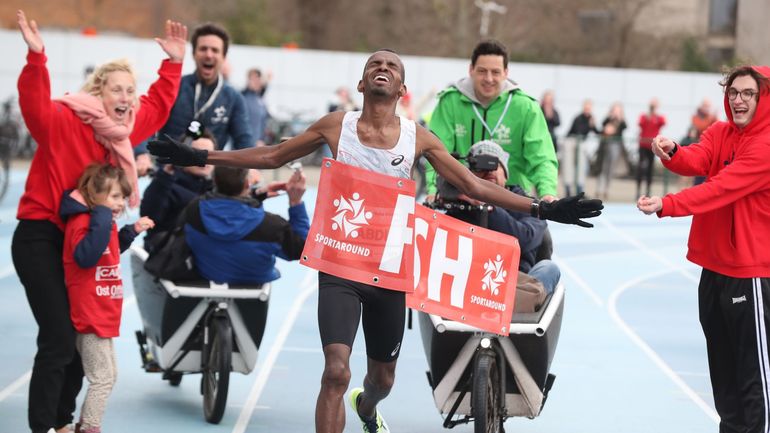 World Athletics invalide le dernier record de Belgique de Bashir Abdi du semi-marathon : le parcours était trop court
