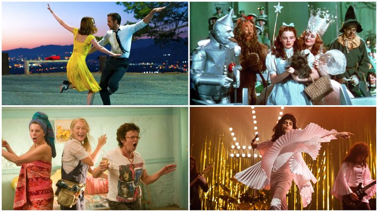 "La La Land", "Bohemian Rhapsody", "Mamma Mia !" ... laissez-vous surprendre par ces films musicaux sur la RTBF