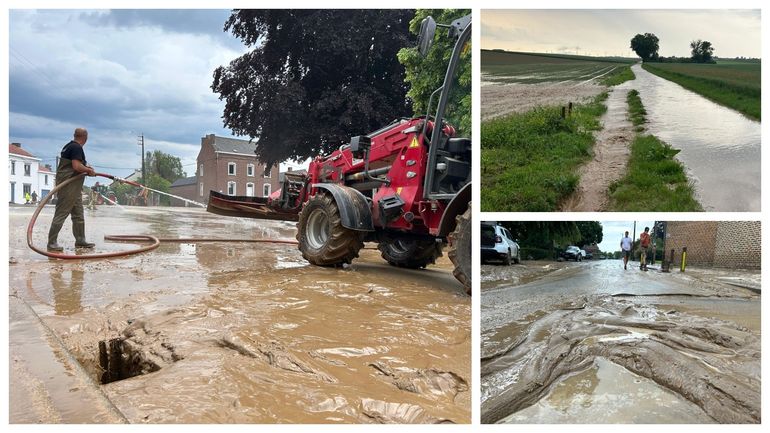 Orages et inondations : plusieurs interventions des pompiers en province de Liège, l'IRM émet un avertissement jaune aux orages dans le sud du pays