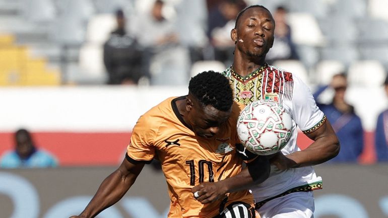 CAN : le Mali de Tom Saintfiet rejoint dans les arrêts de jeu par la Zambie, le Maroc seul en tête du Groupe A