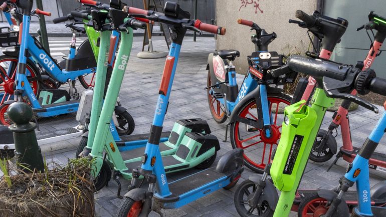 Nouvel an : les trottinettes interdites en Région bruxelloise du 31 décembre à midi jusqu'au 1er janvier à 9h
