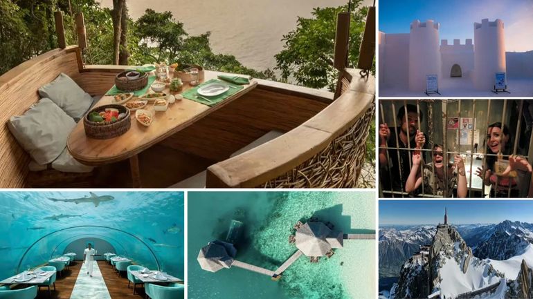 Des profondeurs de la mer au sommet du Mont-Blanc, quels sont les restaurants les plus fous à travers le monde ?