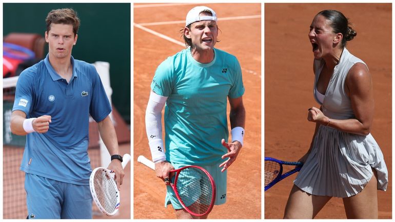 Blockx démarre fort, Bergs trébuche, un record pour Djoko, Kostyuk en larmes : les faits marquants de la 1re journée de Roland-Garros