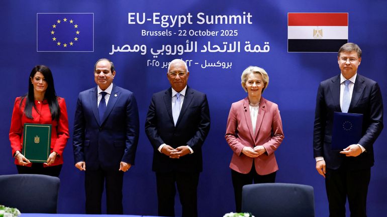 Premier sommet entre l'Union européenne et l'Egypte : Bruxelles promet 4 milliards d'euros d'aide