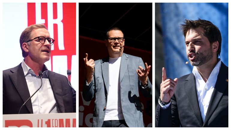 1er mai : MR, PS et PTB en meeting, revivez les moments clés de la journée
