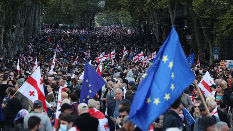 Élargissement de l'Union européenne : la Géorgie n'est plus candidate "que de nom"