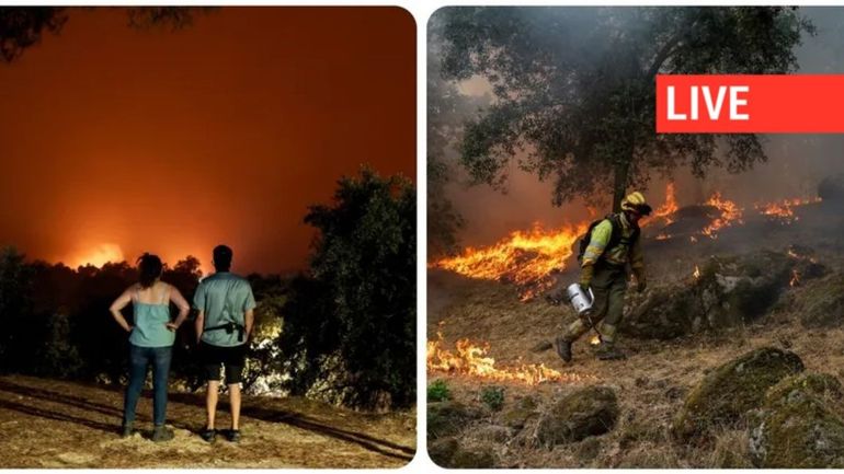 Direct - Sur le front des incendies : le retour de la chaleur fait craindre une aggravation, Macron appelle à l'unité