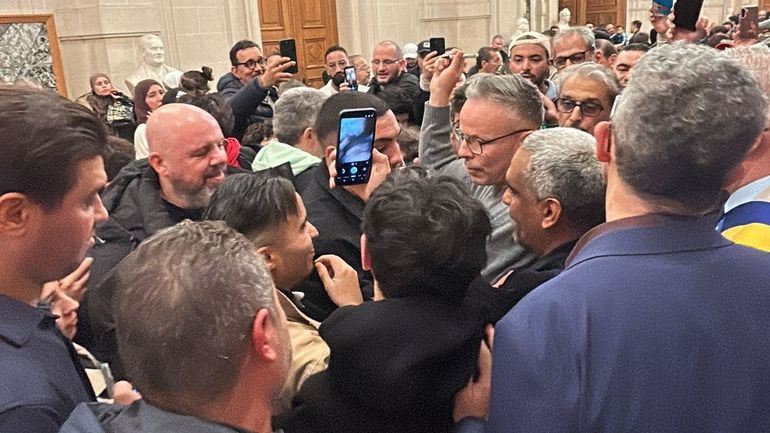La commune de Schaerbeek met à l'honneur Mohammed Ouahbi, champion du monde de foot avec le Maroc La commune de Schaerbeek met à l'honneur Mohammed Ouahbi, champion du monde de foot avec le Maroc