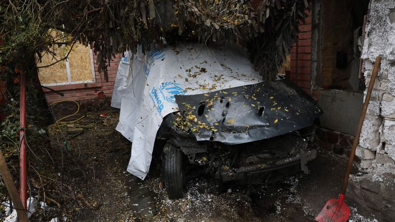 Guerre en Ukraine : une frappe russe touche un hôpital pour enfants à Kherson, Kiev parle de "crime de guerre" Guerre en Ukraine : une frappe russe touche un hôpital pour enfants à Kherson, Kiev parle de "crime de guerre"