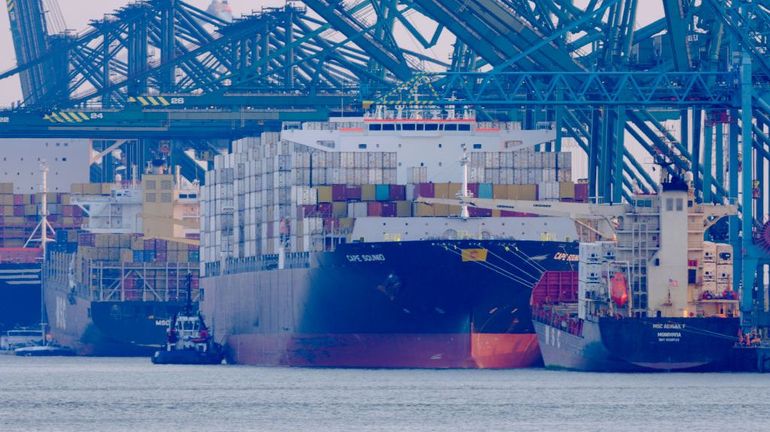 Grève des pilotes maritimes : près de 130 navires en attente en mer du Nord et dans plusieurs ports