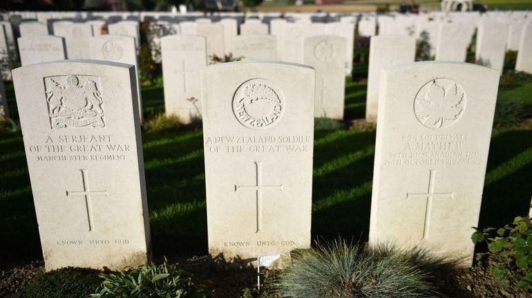 Flandre : hommage rendu aux soldats australiens tombés lors de la Première Guerre mondiale