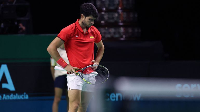 Carlos Alcaraz, blessé, déclare forfait pour la phase finale de la Coupe Davis