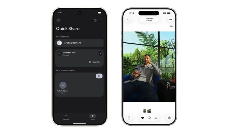 Google rend les smartphones Android compatibles avec AirDrop, sans l’accord d’Apple