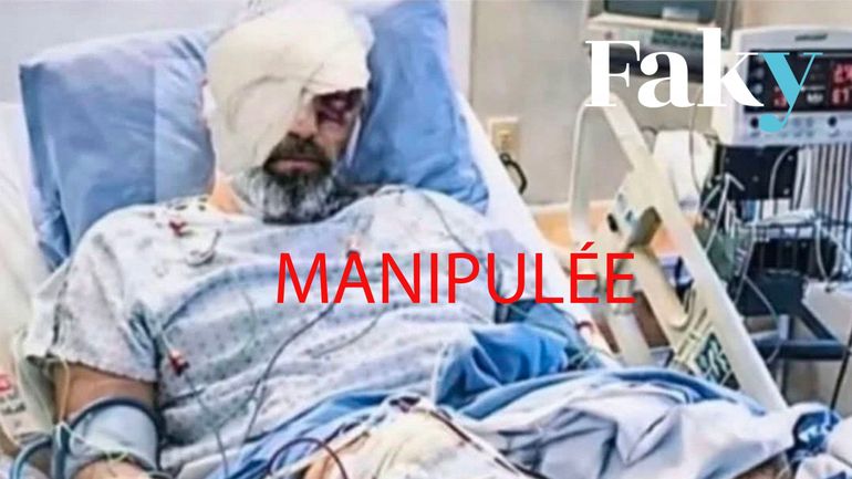 Cette image de l'ayatollah Mojtaba Khamenei sur un lit d'hôpital est fausse