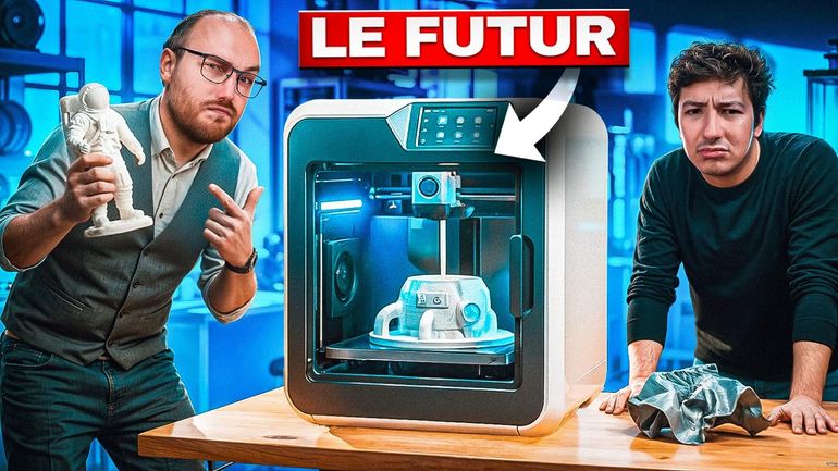 Les imprimantes 3D, de moins en moins chères, vont-elles bientôt envahir les foyers belges ? Les imprimantes 3D, de moins en moins chères, vont-elles bientôt envahir les foyers belges ?