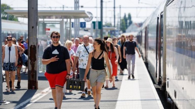 La SNCB affrète 26 trains supplémentaires à destination et au départ de la Côte le 1er mai