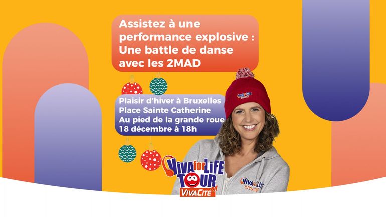 Viva for Life Tour à Bruxelles : le programme du 18 décembre 2025 Viva for Life Tour à Bruxelles : le programme du 18 décembre 2025