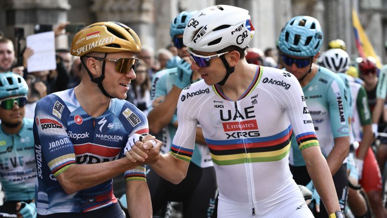 Pour Patrick Evenepoel, Pogacar sera absent du Tour 2026 : "Je n’ai pas l’impression qu’il va y aller cette année, il veut faire Giro et Vuelta"